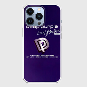 Чехол для iPhone 13 Pro с принтом Deep Purple   Live at Montreux 1996 в Белгороде,  |  | deep purple | альбом | гловер | группа | дееп | деп | ди | дип перпл | диперпл | дипперпл | иэн гиллан | иэн пэйс | лого | логотип | метал | морс | пепл | прогрессивный | психоделический | рок | символ | хард