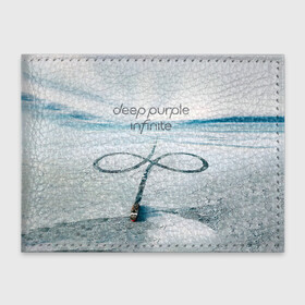 Обложка для студенческого билета с принтом Infinite   Deep Purple в Белгороде, натуральная кожа | Размер: 11*8 см; Печать на всей внешней стороне | deep purple | альбом | гловер | группа | дееп | деп | ди | дип перпл | диперпл | дипперпл | иэн гиллан | иэн пэйс | лого | логотип | метал | морс | пепл | прогрессивный | психоделический | рок | символ | хард