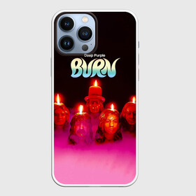 Чехол для iPhone 13 Pro Max с принтом Deep Purple   Burn в Белгороде,  |  | deep purple | альбом | гловер | группа | дееп | деп | ди | дип перпл | диперпл | дипперпл | иэн гиллан | иэн пэйс | лого | логотип | метал | морс | пепл | прогрессивный | психоделический | рок | символ | хард