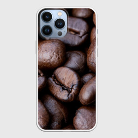 Чехол для iPhone 13 Pro Max с принтом Кофейные зёрна в Белгороде,  |  | абстрактные | абстрактный | абстракция | еда | зёрна | зерно | зерновые | кофе | кофеёк | кофейные | напитки | напиток | питьё