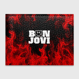 Обложка для студенческого билета с принтом BON JOVI HAVE A NICE DAY FIRE   ОГОНЬ в Белгороде, натуральная кожа | Размер: 11*8 см; Печать на всей внешней стороне | bon jovi | have a nice day | john | альбом | арена | бон | бон джови | глэм | группа | джови | джон | метал | музыка | надпись | песни | поп | попрок | рок | рокер | смайл | солист | софт | стена | хард | хеви | хевиметал