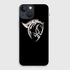 Чехол для iPhone 13 mini с принтом Конь армейский в Белгороде,  |  | армейцы | конь | красно синие | рпл | русский футбол | футбол | цвбп | цска