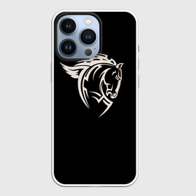 Чехол для iPhone 13 Pro с принтом Конь армейский в Белгороде,  |  | Тематика изображения на принте: армейцы | конь | красно синие | рпл | русский футбол | футбол | цвбп | цска