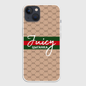 Чехол для iPhone 13 с принтом Juicy цыганка Gucci в Белгороде,  |  | gucci | instasamka | juicy цыганка | гуччи | инстасамка