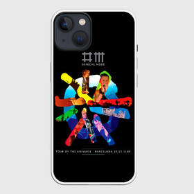 Чехол для iPhone 13 с принтом Tour of the Universe: Barcelona   Depeche Mode в Белгороде,  |  | depeche mode | альбом | альтернативный | вестник моды | группа | депеш мод | депешмод | дэйв гаан | индастриал | лица | лого | логотип | мартин гор | музыка | новая волна | портреты | рок | синти поп | черная