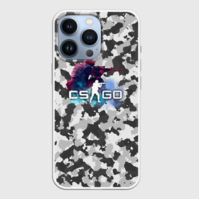 Чехол для iPhone 13 Pro с принтом Хэдшoт CS:GO (Камуфляж) в Белгороде,  |  | camouflage | counter strike | cs:go | flickshot | global offensive | khaki | kлaтч | mm | protective color | защитный цвет | камуфляж | контер страйк | кс го | нyб | пpocтpeл | плeнт | серый | фраг | хаки | хэдшoт | эйc