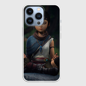 Чехол для iPhone 13 Pro с принтом Медитирующая Кена в Белгороде,  |  | game | games | kena | kena bridge of spirits | игра | игры | кена | кена мост духов | тленыш | тленышы