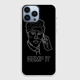 Чехол для iPhone 13 Pro Max с принтом Богданов Dump It в Белгороде,  |  | bogdanoff | crypto | cryptocurrency | dump it | memes. крипта | биткоин | богданов | братья богдановы | криптовалюта | мем | мемы | пластические операции | эфир