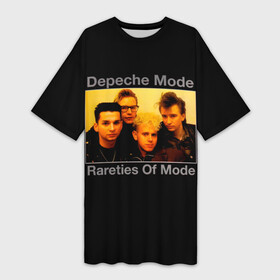 Платье-футболка 3D с принтом Rareties of Mode  Depeche Mode в Белгороде,  |  | depeche mode | альбом | альтернативный | вестник моды | группа | депеш мод | депешмод | дэйв гаан | индастриал | мартин гор | музыка | новая волна | рок | синти поп | электроник | энди флетчер