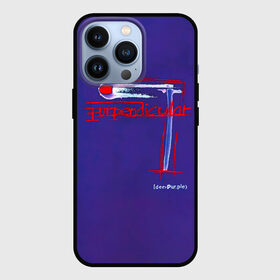 Чехол для iPhone 13 Pro с принтом Deep Purple   Purpendicular в Белгороде,  |  | Тематика изображения на принте: deep purple | альбом | гловер | группа | дееп | деп | ди | дип перпл | диперпл | дипперпл | иэн гиллан | иэн пэйс | лого | логотип | метал | морс | пепл | прогрессивный | психоделический | рок | символ | хард