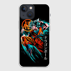 Чехол для iPhone 13 mini с принтом Сон Гоку, Dragon Ball в Белгороде,  |  | anime | dragon ball | dragon ball z | goku | аниме | драконий жемчуг | жемчуг дракона | манга | сайян | сон гоку