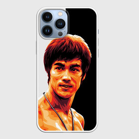 Чехол для iPhone 13 Pro Max с принтом Bruce Jeet Kune Do в Белгороде,  |  | Тематика изображения на принте: bodybuilding | bruce lee | dragon | jeet kune do | karate | legend | sport | бодибилдинг | брюс ли | джит кун до | дракон | каратэ | легенда | спорт