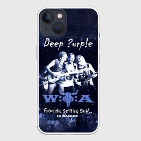 Чехол для iPhone 13 с принтом From The Setting Sun... (In Wacken)   Deep Purple в Белгороде,  |  | Тематика изображения на принте: deep purple | альбом | гловер | группа | дееп | деп | ди | дип перпл | диперпл | дипперпл | иэн гиллан | иэн пэйс | лого | логотип | метал | морс | пепл | прогрессивный | психоделический | рок | символ | хард