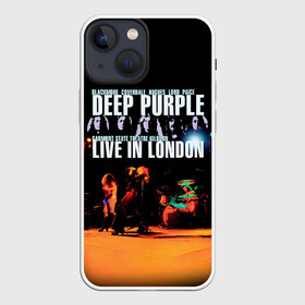 Чехол для iPhone 13 mini с принтом Deep Purple   Live In London в Белгороде,  |  | deep purple | альбом | гловер | группа | дееп | деп | ди | дип перпл | диперпл | дипперпл | иэн гиллан | иэн пэйс | лого | логотип | метал | морс | пепл | прогрессивный | психоделический | рок | символ | хард