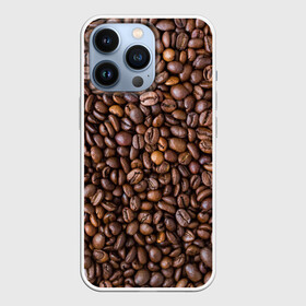 Чехол для iPhone 13 Pro с принтом Кофемания в Белгороде,  |  | black | coffee | coffee beans | coffeemania | roasted | жареные | зерна | кофе | кофейные | кофемания | черные
