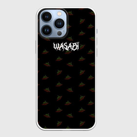 Чехол для iPhone 13 Pro Max с принтом Wasabi Gothic в Белгороде,  |  | black | blackletter | core | gothic | japan | lettering | metal | wasabi | white | белое | васаби | готика | готические надписи | леттеринг | леттеринг надписи | модно | роллы | современные | суши | узоры | черное | япония