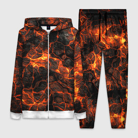 Женский костюм 3D с принтом Горящая лава в Белгороде,  |  | burning | fire | flowing | lava | plasma | streaks | texture | waves | волны | горящая | лава | огонь | плазма | разводы | текстура | течет