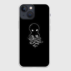 Чехол для iPhone 13 mini с принтом Small Octopus в Белгороде,  |  | draw | drawing | octopus | карандаш | милашка | море | морские обитатели | октопус | осьминог | осьминожка | рисунок | рисунок карандашом | рыба