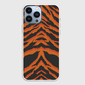 Чехол для iPhone 13 Pro Max с принтом Шкура тигра оранжевая в Белгороде,  |  | tiger | tiger fur | tiger hide | tiger texture | текстура тигра | тигр | тигровая