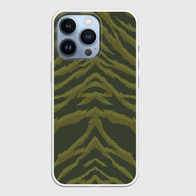 Чехол для iPhone 13 Pro с принтом Милитари шкура тигра в Белгороде,  |  | tiger | tiger fur | tiger hide | tiger texture | камуфляж | милитари | текстура тигра | тигр | тигровая