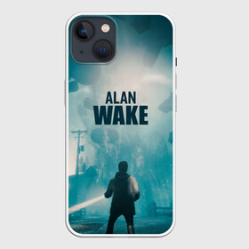 Чехол для iPhone 13 с принтом Алан Уэйк арт в Белгороде,  |  | action | adventure | alan | entertainment | game | horror | remedy | survival | wake | алан | брайт | игра | лес | ночь | триллер | уэйк | фоллс | фонарик | хоррор | экшн