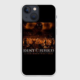 Чехол для iPhone 13 mini с принтом Live  Indestructible в Белгороде,  |  | Тематика изображения на принте: disturbed | альтернативный | встревоженные | группа | джон мойер | дистербд | дистербед | дэвид дрейман | дэн дониган | майк венгрен | метал | ню | нюметал | рок | хеви | хевиметал