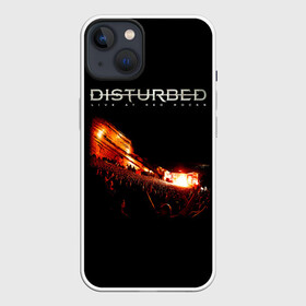 Чехол для iPhone 13 с принтом Live at Red Rocks   Disturbed в Белгороде,  |  | disturbed | альтернативный | встревоженные | группа | джон мойер | дистербд | дистербед | дэвид дрейман | дэн дониган | майк венгрен | метал | ню | нюметал | рок | хеви | хевиметал