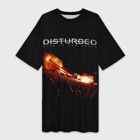 Платье-футболка 3D с принтом Live at Red Rocks  Disturbed в Белгороде,  |  | disturbed | альтернативный | встревоженные | группа | джон мойер | дистербд | дистербед | дэвид дрейман | дэн дониган | майк венгрен | метал | ню | нюметал | рок | хеви | хевиметал