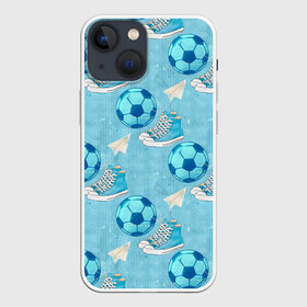 Чехол для iPhone 13 mini с принтом Юный футболист в Белгороде,  |  | мальчик | мяч | футбол | футболист | футбольный мяч | школьник