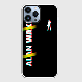 Чехол для iPhone 13 Pro Max с принтом Alan Wake Glitch в Белгороде,  |  | alan wake | алан уэйк | игра | экшен триллер