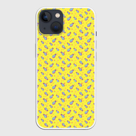 Чехол для iPhone 13 с принтом Pineapple Pattern в Белгороде,  |  | pineapple | ананас | ананасик | ананасовый узор | праздник | фрукты