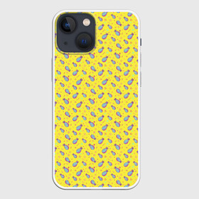 Чехол для iPhone 13 mini с принтом Pineapple Pattern в Белгороде,  |  | pineapple | ананас | ананасик | ананасовый узор | праздник | фрукты