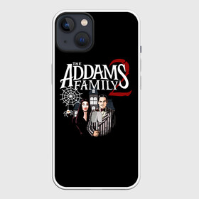 Чехол для iPhone 13 с принтом Адамсы в Белгороде,  |  | halloween | the addams family 2 | адамсы | гомес | горящий тур | мартиша | мультфильм | семейка аддамс | ужасы | хэллоуин