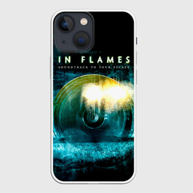 Чехол для iPhone 13 mini с принтом Soundtrack to Your Escape   In Flames в Белгороде,  |  | anders frieden | bjorn gelotte | in flames | niklas engelin | альбом | андерс фриден | бьорн гелотте | в пламени | ин фламес | инфламес | мелодичный дэт метал | никлас энгелин | шведская музыкальная группа