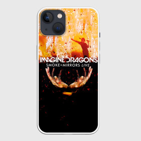 Чехол для iPhone 13 с принтом Smoke + Mirrors Live в Белгороде,  |  | id | imagine dragons | альтернативный | американская | арена | бэн макки | вообрази драконов | группа | дэн платцман | дэн рейнольдс | имеджин драгонс | инди | индирок | поп | рок | уэйн сермон | электроник