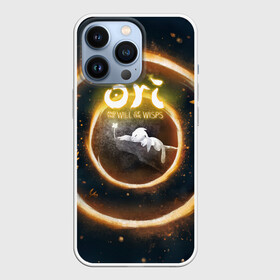 Чехол для iPhone 13 Pro с принтом Ori and Flower в Белгороде,  |  | Тематика изображения на принте: moon studios | ori and the will of the wisps | блуждающий огонек | блуждающий огонь | дух ори | ку | ори и блуждающие огоньки | сеир