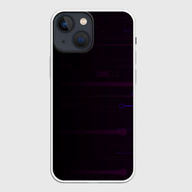 Чехол для iPhone 13 mini с принтом Технометрия в Белгороде,  |  | атмосфера | геометрия | математика | пурпур | фиолетовый