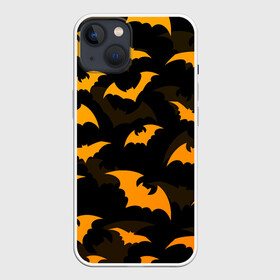 Чехол для iPhone 13 с принтом ЛЕТУЧИЕ МЫШИ НОЧЬ ХЕЛЛОУИН   HALLOWEEN NIGHT BATS в Белгороде,  |  | bats | bones | ghost | halloween | night | pumpkin | skull | кости | летучие мыши | ночь | приведение | призрак | скелет | тыква | хеллоуин | хоррор | хэллоуин