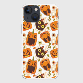 Чехол для iPhone 13 mini с принтом Patern Halloween 10 в Белгороде,  |  | 31 | bones | holiday | skull | spider | witches