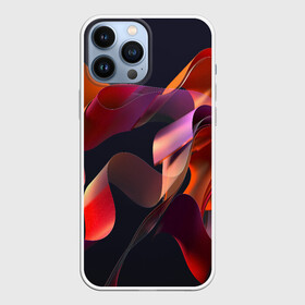 Чехол для iPhone 13 Pro Max с принтом Абстрактные ленты в Белгороде,  |  | abstract | black | blue | contemporary | cool | floral | funny | geometric | gold | landscape | love | minimal | modern | mountains | nature | orange | pattern | pink | retro | stars | summer | trees | watercolor | yellow | абстракция | акварель | зо | ле