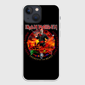 Чехол для iPhone 13 mini с принтом Nights of the Dead, Legacy of the Beast   Iron Maiden в Белгороде,  |  | iron maiden | адриан смит | айран | айрон | группа | дэйв мюррей | железная дева | ирон | майден | мейд | мейден | метал | мрачный | музыка | песни | рок | стив харрис | тяжелый | хеви | хевиметал