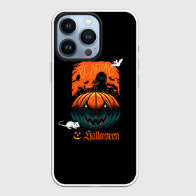 Чехол для iPhone 13 Pro с принтом Кладбище Halloween в Белгороде,  |  | 31 октября | halloween | день всех святых | летучая мышь | праздник | тыква | хэллоуин | хэлоуин