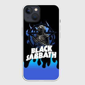 Чехол для iPhone 13 с принтом Black Sabbath | Heavy Metal в Белгороде,  |  | black sabbath | heavy metal | michael osbourne | ozzy osbourne | skeleton | skull | блэк сабат | блэк саббат | джон майкл осборн | думметал | оззи | оззи осборн | осборн | хардрок | хевиметал