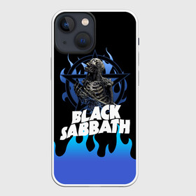 Чехол для iPhone 13 mini с принтом Black Sabbath | Heavy Metal в Белгороде,  |  | black sabbath | heavy metal | michael osbourne | ozzy osbourne | skeleton | skull | блэк сабат | блэк саббат | джон майкл осборн | думметал | оззи | оззи осборн | осборн | хардрок | хевиметал