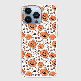 Чехол для iPhone 13 Pro с принтом Patern Halloween 17 в Белгороде,  |  | 31 | bones | holiday | skull | spider | witches