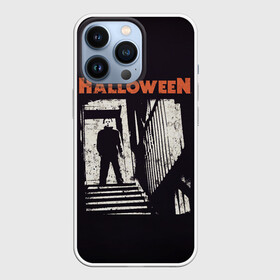 Чехол для iPhone 13 Pro с принтом Майкл Майерс. Хэллоуин в Белгороде,  |  | face | ghost | ghouls | halloween | killer | leather | michael | monster | myers | кожаное | лицо | майерс | майкл | монстр | призрак | упырь | хэллоуин