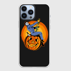 Чехол для iPhone 13 Pro Max с принтом Тыква шар. Майкл в Белгороде,  |  | ball | halloween | jack | killer | knife | lamp | michael | myers | mystic | pumpkin | джека | лампа | майерс | майкл | мистика | нож | светильник | тыква | хэллоуин | шар