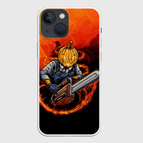 Чехол для iPhone 13 mini с принтом Вжух вжух в Белгороде,  |  | halloween | арт | графика | мистика | праздник | тыква | ужасы | хэллоуин