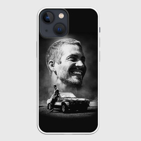 Чехол для iPhone 13 mini с принтом Paul Walker в Белгороде,  |  | Тематика изображения на принте: actor | auto | car | fast and furious | head | paul walker | road | авто | актер | голова | дорога | машина | пол уокер | форсаж