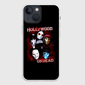 Чехол для iPhone 13 mini с принтом Hollywood Undead | Голливудская нежить в Белгороде,  |  | 3tears | charlie scene | da kurlzz | danny | deuce | funny man | hollywood undead | hu | jdog | jeffree star | johnny 3 tears | lorene drive | ninelives | shady jeff | андед | голивуд | голливуд | голливудская нежить | группа | гу | реп | р